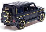 Машинка1:24 Mercedes-Benz G-class Гелендваген металлическая инерционная, фото 5