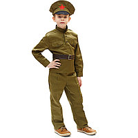 Карнавальный костюм "Сержант-Командир", 3-5 лет, рост 104-116 см