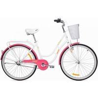 Велосипед AIST Avenue 26 р.17 2021 (белый/розовый)