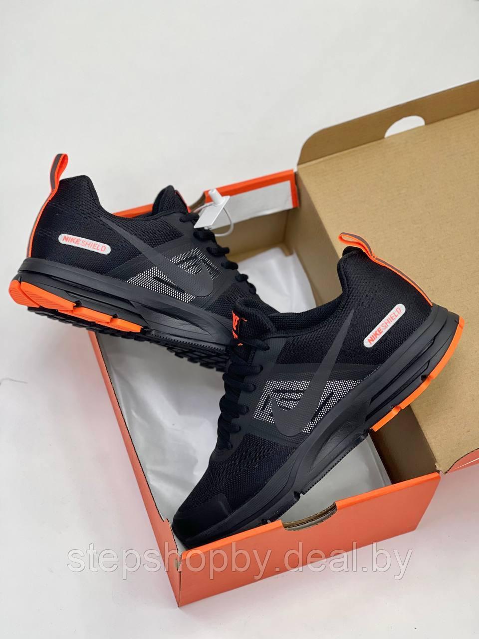 Кроссовки Nike Air Zoom Pegasus 30 Black/Orange Размер - фото 4 - id-p178106181