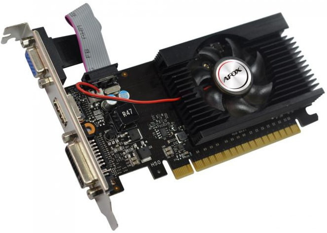 Видеокарта AFOX GeForce GT710 2GB DDR3 AF710-2048D3L5 - фото 1 - id-p178105772
