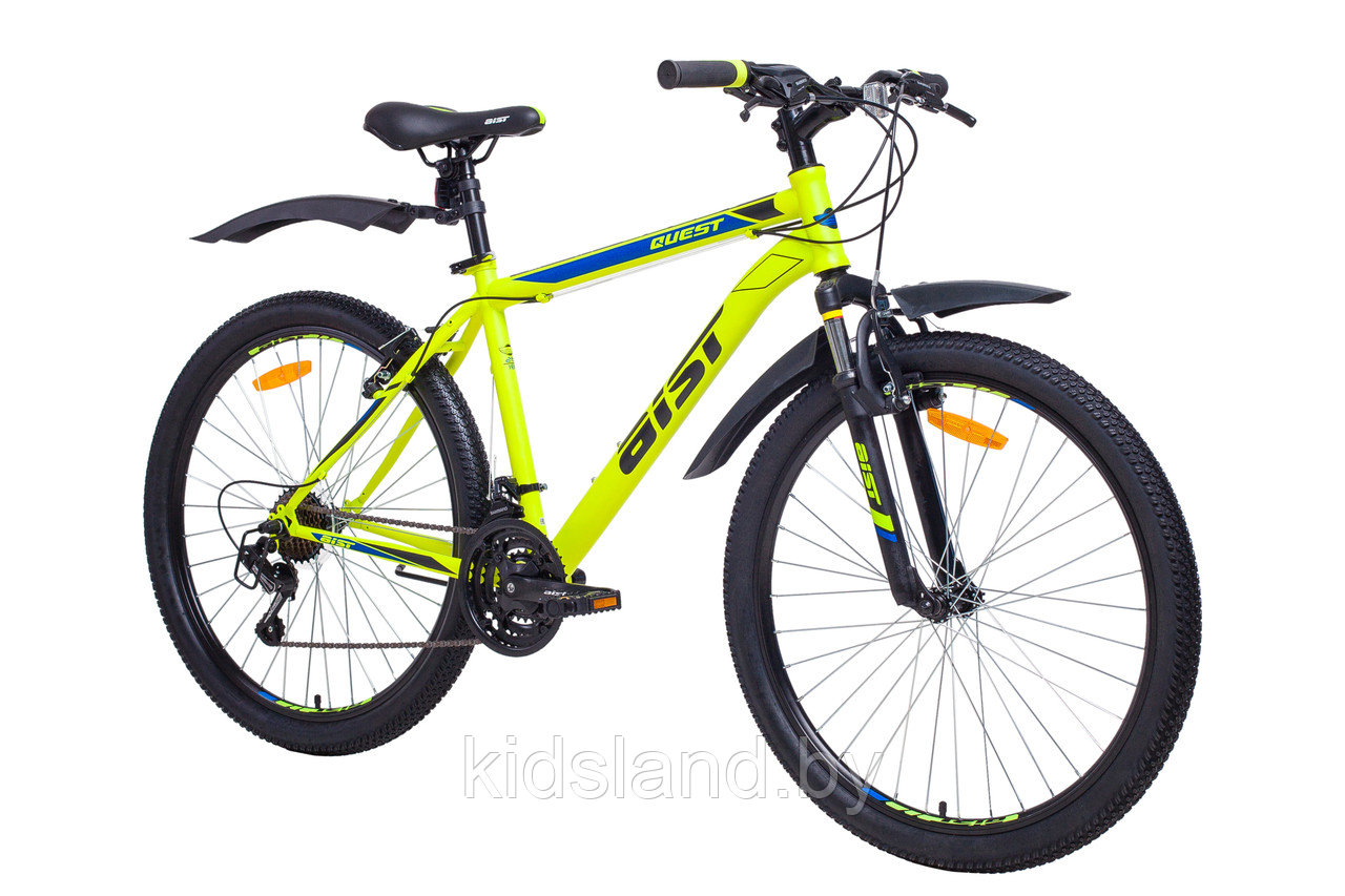 Велосипед Aist Quest 26" (желто-зеленый) - фото 2 - id-p178106243
