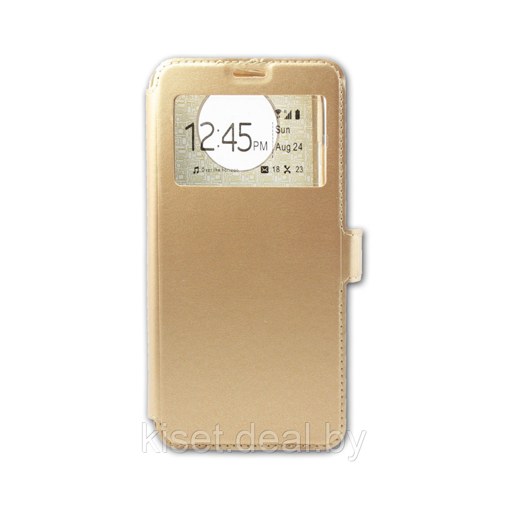 Чехол-книжка Experts Book Slim case для Xiaomi Redmi Note 9T золотой - фото 2 - id-p178108051