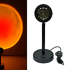 Светодиодный ночник-светильник Atmosphere Lamp Sunset Lamp KF9901. Цвет свечения: Красный закат, фото 5
