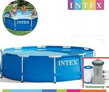 Каркасный бассейн Intex 28212 Metal Frame 366х76 см (56996)