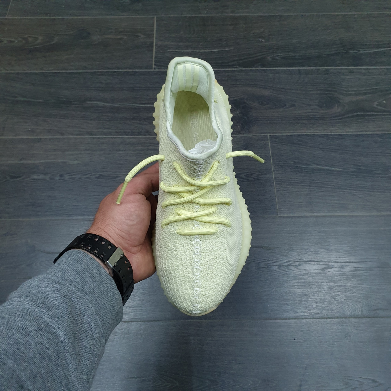 Кроссовки Adidas Yeezy Boost 350 V 2 Butter - фото 3 - id-p149139466