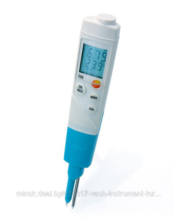 Измеритель уровня pH и температуры полутвердых субстанций Testo 206-pH2