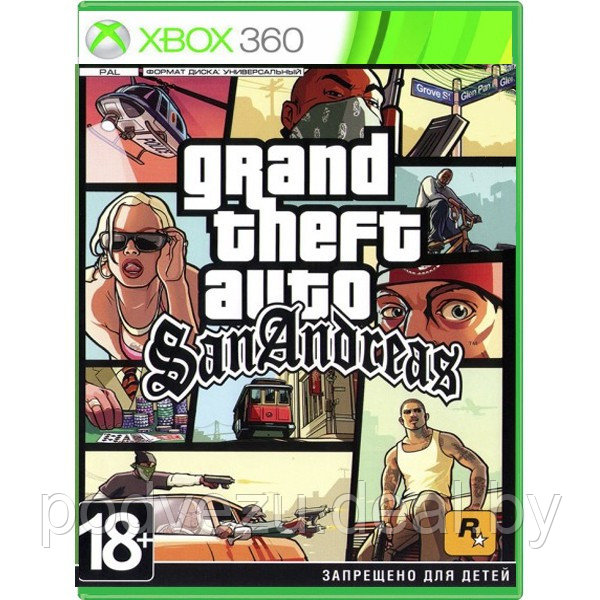 GTA San Andreas (Русская версия) (Xbox 360) - фото 1 - id-p178121397