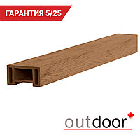 Перила ДПК Outdoor 90*45*3000 мм. STORM дуб