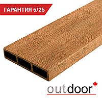 Доска ДПК Outdoor 115*22*3000 мм. STORM дуб