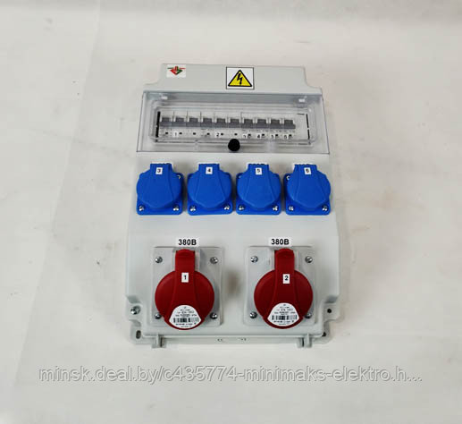 Бокс комбинированный ROS 11 AB/CI-015 с разъемами