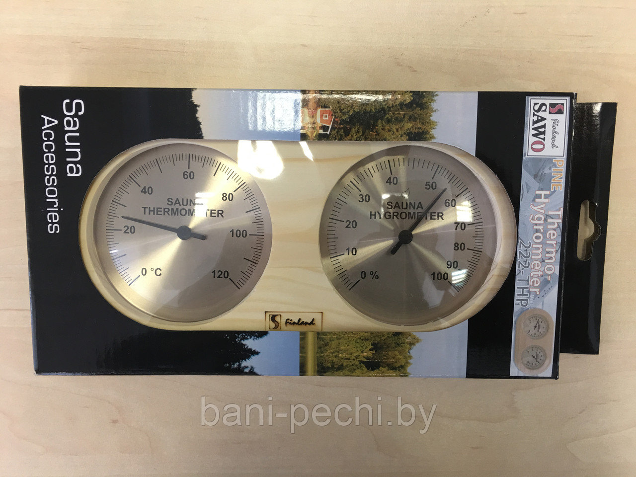 Термогигрометр SAWO для сауны - фото 2 - id-p92790149