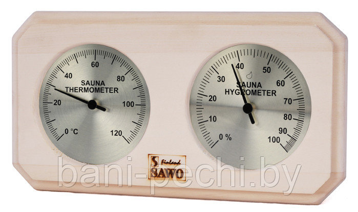 Термогигрометр SAWO для сауны - фото 1 - id-p92791418