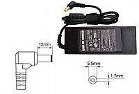 Зарядка (блок питания) для ноутбуков Acer Extensa 7200, 7600, 19V 4.74A 90W, штекер 5.5x1.7 мм