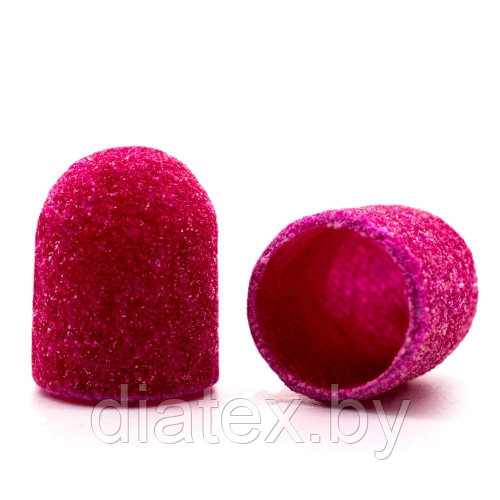 Silver Kiss, Колпачок абразивный на тканевой основе 10 мм, розовый 120 грит - фото 1 - id-p178144115