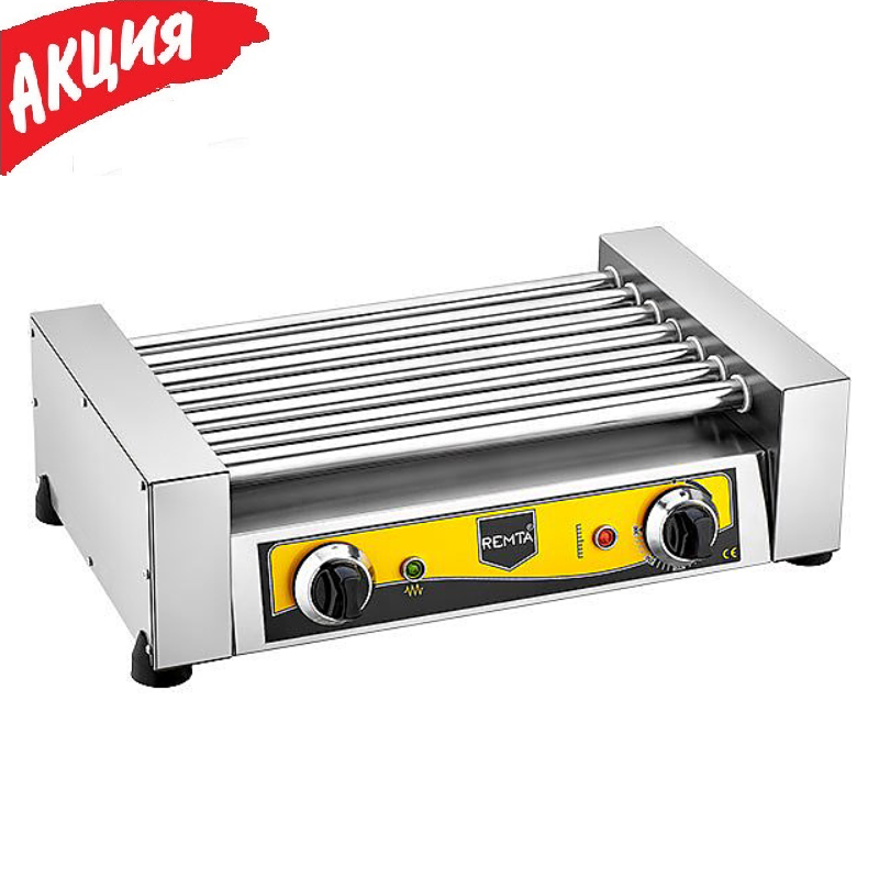 Электрогриль Remta RR 01 гриль роликовый для сосисок хот-догов
