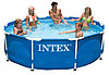 Каркасный бассейн Intex 305х76см Metal Frame 28200, фото 5