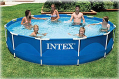 Каркасный бассейн Intex 366х76 см Metal Frame 28210