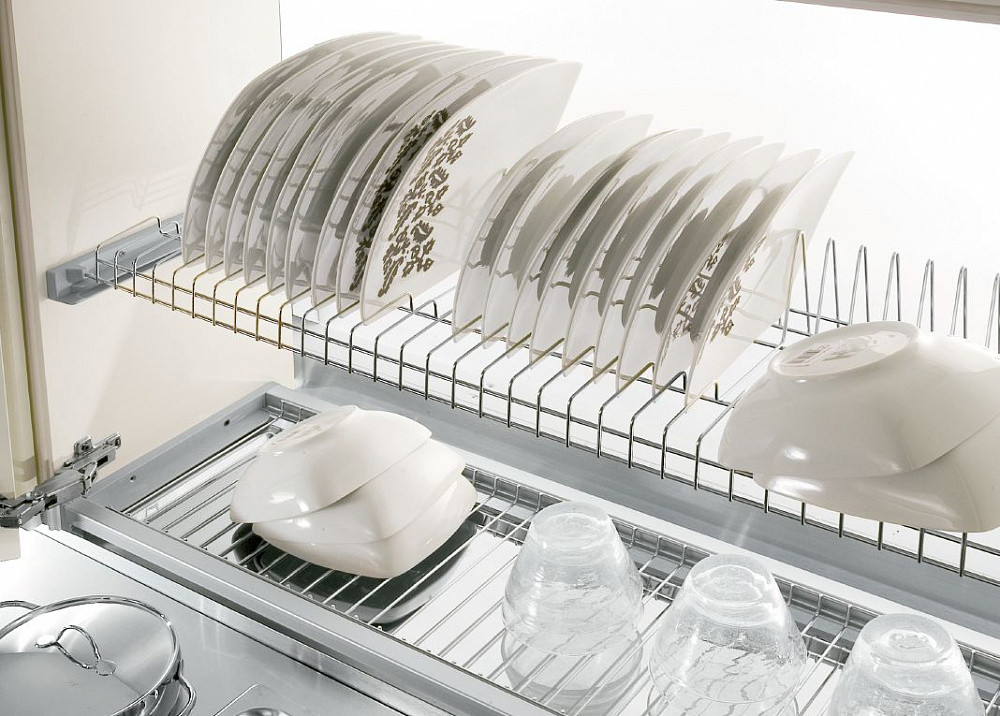 Комплект встраиваемого посудосушителя VIBO VARIANT, 900мм, с пластиковым поддоном - фото 1 - id-p178146557