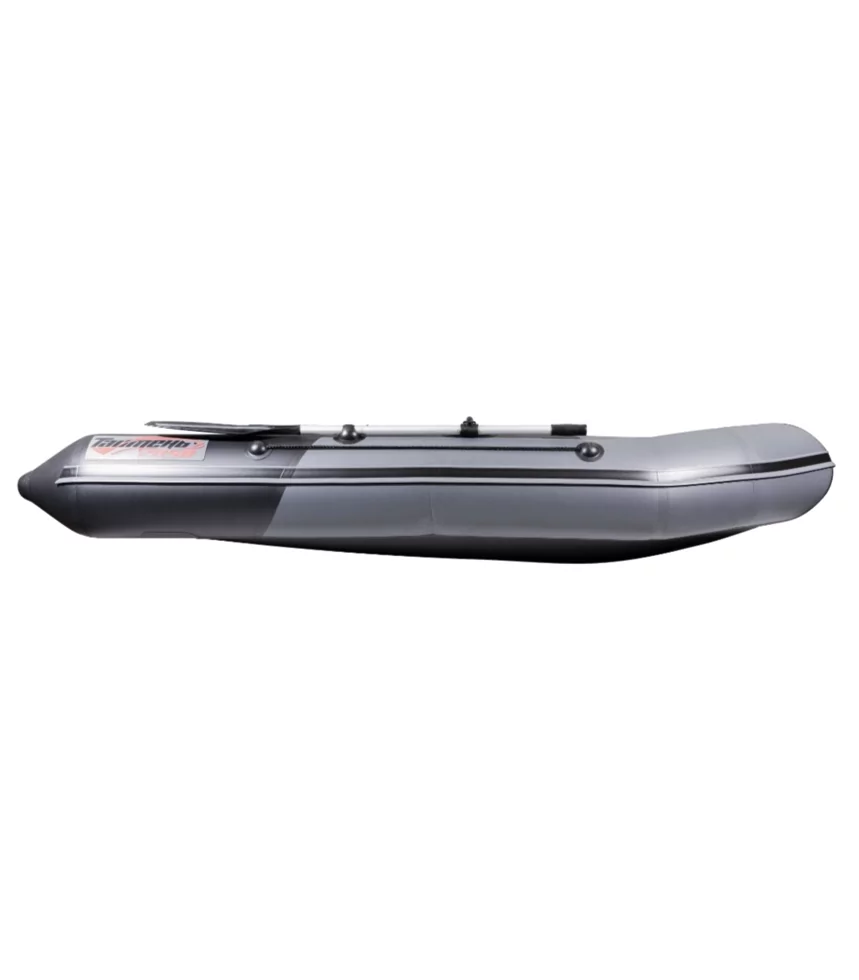 Надувная лодка Таймень NX 2850 "Комби" (слань-книжка киль) графит/чёрный - фото 3 - id-p178147498