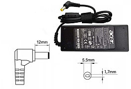 Оригинальная зарядка (блок питания) для ноутбуков Acer TravelMate 210, 220, PA-1900-05, 90W, штекер 5.5x1.7 мм
