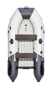 Надувная лодка Таймень NX 2800 НДНД светло-серый/графит