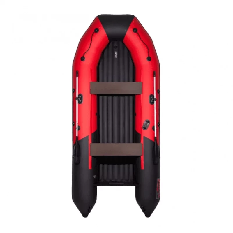 Надувная лодка ПВХ Таймень NX 3200 НДНД PRO "Комби" красный/черный - фото 1 - id-p178149069