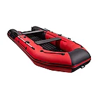 Надувная лодка ПВХ Таймень NX 3200 НДНД PRO "Комби" красный/черный, фото 7