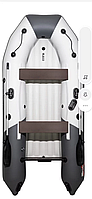 Надувная лодка ПВХ Таймень NX 3200 НДНД PRO "Комби" светло-серый/графит