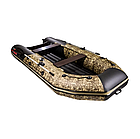 Надувная лодка Таймень NX 3400 НДНД камуфляж камыш/чёрный, фото 7
