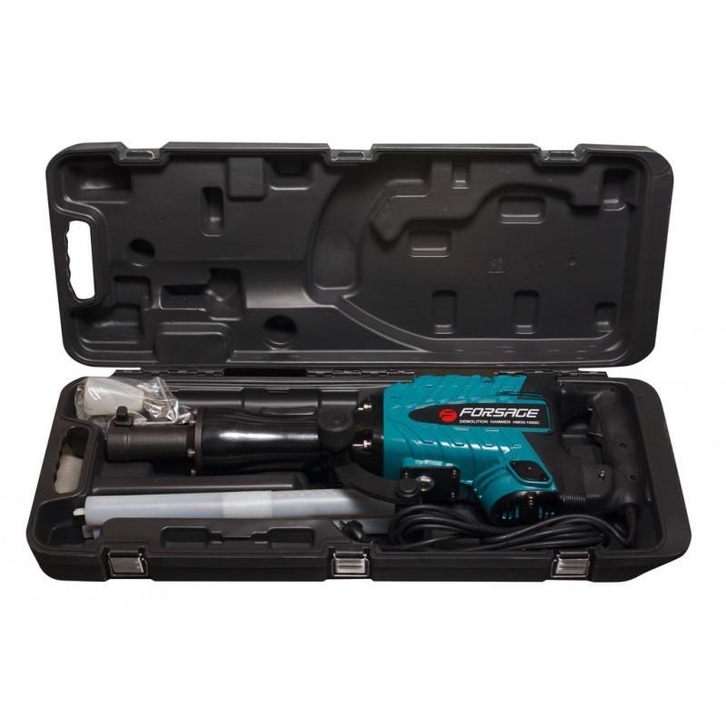 Отбойный молоток Forsage electro HM40-1750C (11019buh см) (220В, 1750Вт, 2100 уд/мин, патрон Hex)