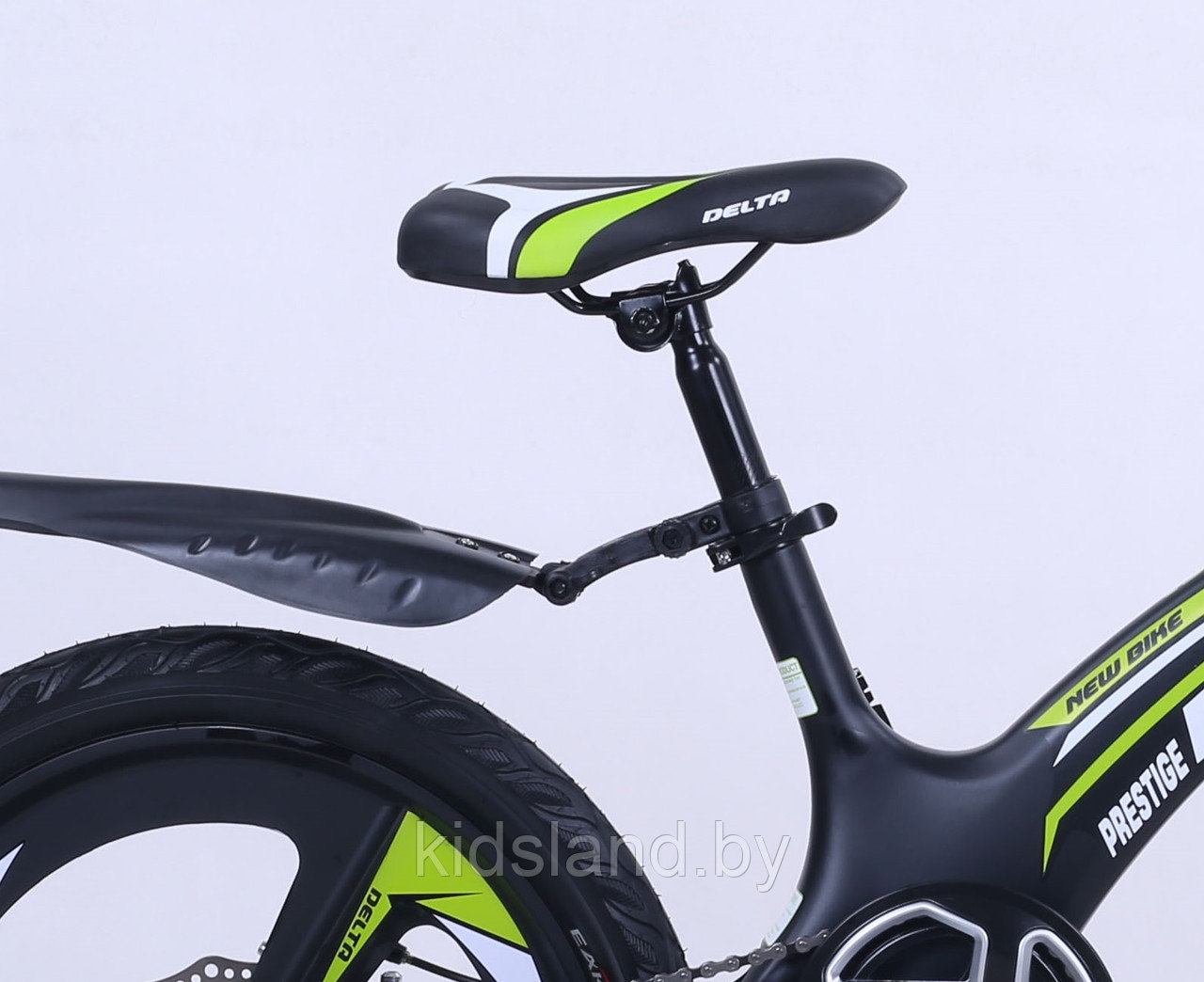 НОВИНКА! Детский облегченный велосипед Delta Prestige MAXX 20''L (чёрно-зеленый) - фото 7 - id-p178150603