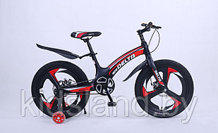 НОВИНКА! Детский облегченный велосипед Delta Prestige MAXX 20''L (чёрно-красный)