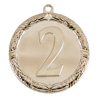Медаль 2-е  место ,  6 см , без ленты