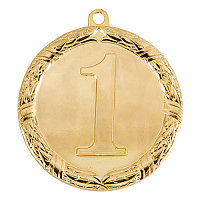 Медаль 1-е  место ,  6 см , без ленты