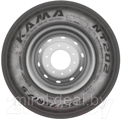 Грузовая шина KAMA NT 202 215/75R17.5 135/133J M+S Прицепная - фото 3 - id-p178153369