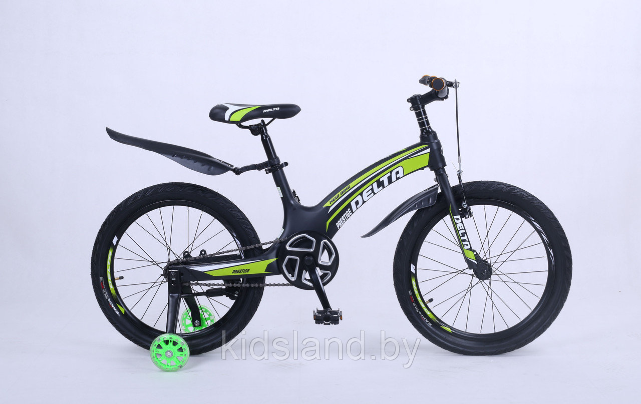 НОВИНКА! Детский облегченный велосипед Delta Prestige MAXX 20'' (чёрно-зеленый)