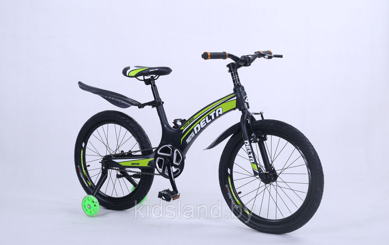НОВИНКА! Детский облегченный велосипед Delta Prestige MAXX 20'' (чёрно-зеленый) - фото 3 - id-p178154243