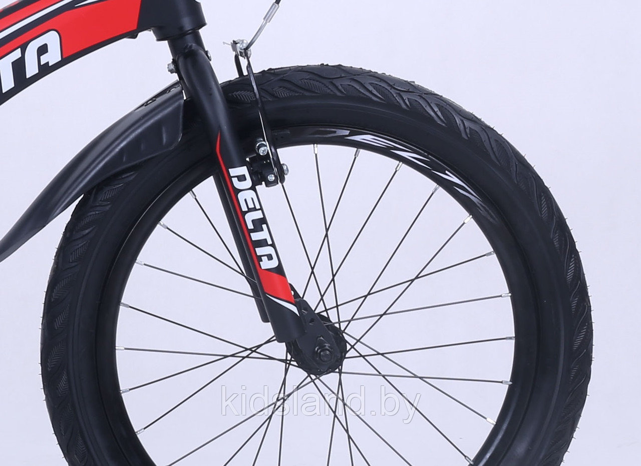 НОВИНКА! Детский облегченный велосипед Delta Prestige MAXX 20'' (чёрно-красный) - фото 7 - id-p178154280