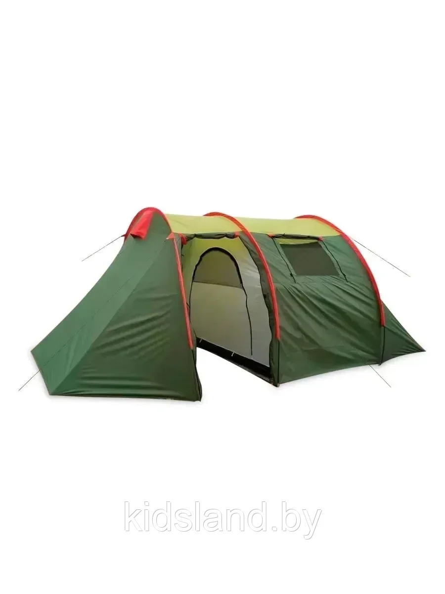 Четырехместная палатка MirCamping 450 (80+130+240)*260*170 см c большим тамбуром