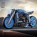 Конструктор Мотоцикл, Bugatti Diavel 1260S, KING 10217, 986 дет, фото 3