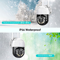 Беспроводная IP-камера наблюдения WiFi 1080P, фото 3