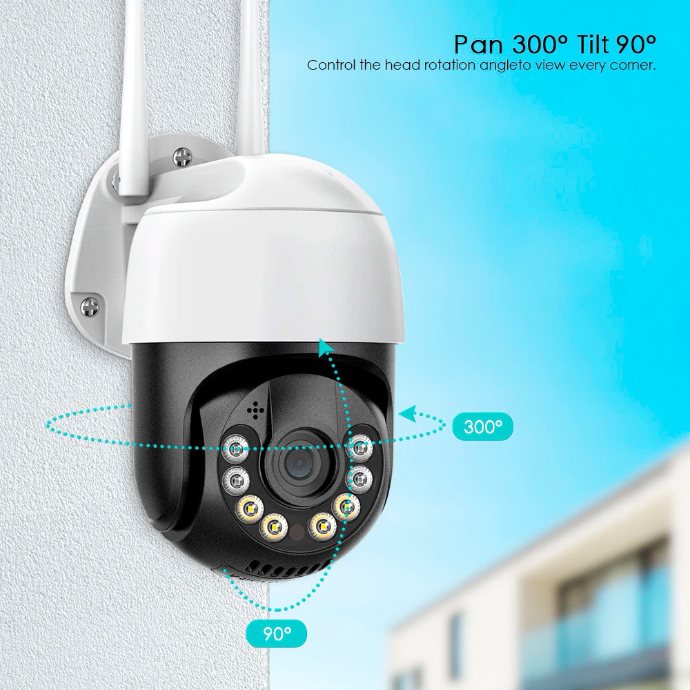 Беспроводная IP-камера наблюдения WiFi 1080P - фото 3 - id-p178155039