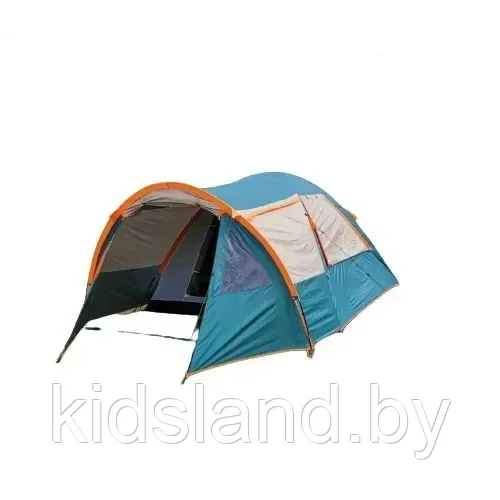 Четырехместная палатка MirCamping (80+70+220)*220*150 см с двумя входами - фото 1 - id-p178156151