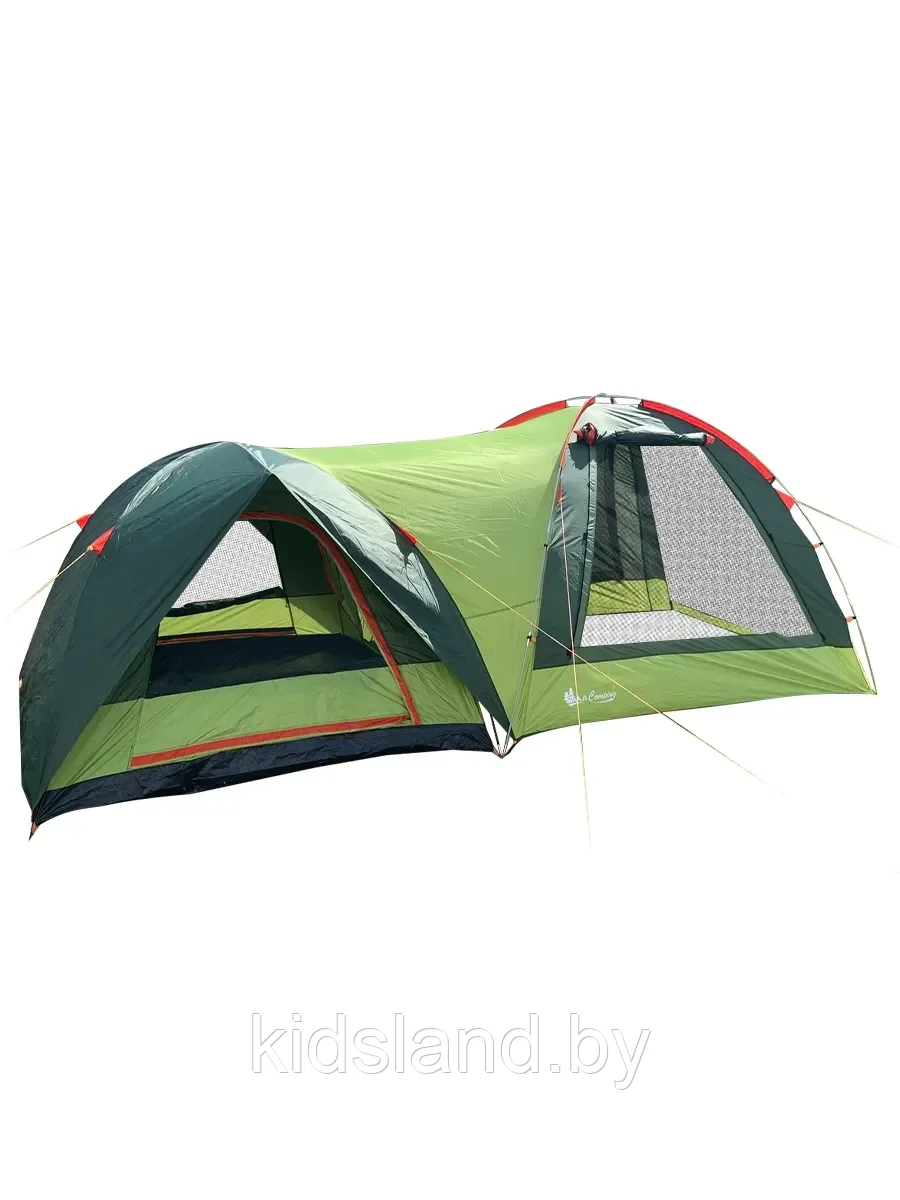 Четырехместная палатка MirCamping 460х240х175 см 2 в 1 с тамбуром-шатром - фото 8 - id-p178157571