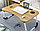 Столик  для ноутбука или завтрака в постель складной с подстаканником «ЛАЙТ», фото 3