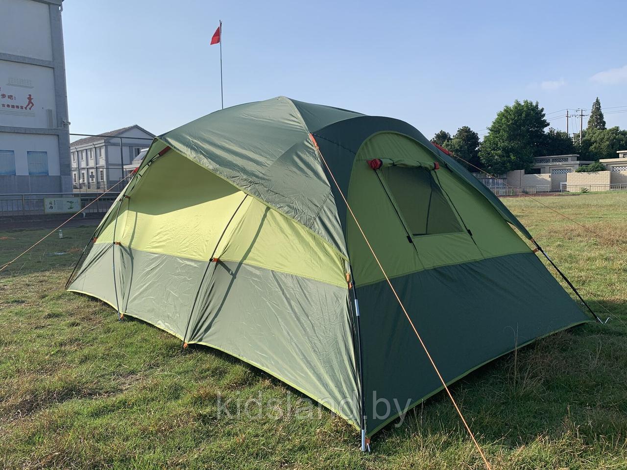 Четырехместная палатка MirCamping (145+100+145)*210*165 см с 2 комнатами и тамбуром - фото 7 - id-p178159006