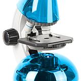 Микроскоп Микромед Атом 40x-640x, цвет лазурь, фото 5