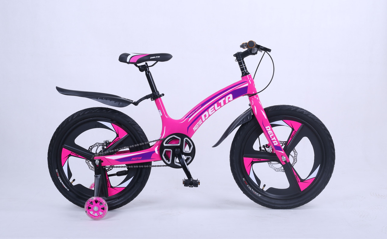 НОВИНКА! Детский облегченный велосипед Delta Prestige MAXX 20''L (розовый)