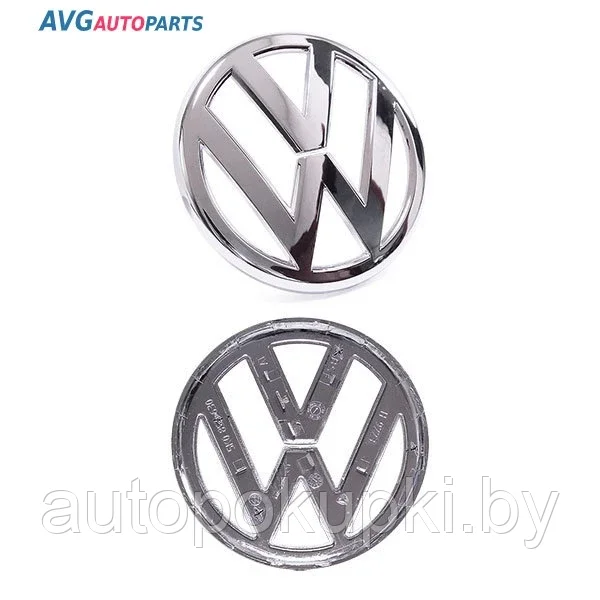 Эмблема VW в крышку багажника 110мм, 322037 - фото 1 - id-p178246952